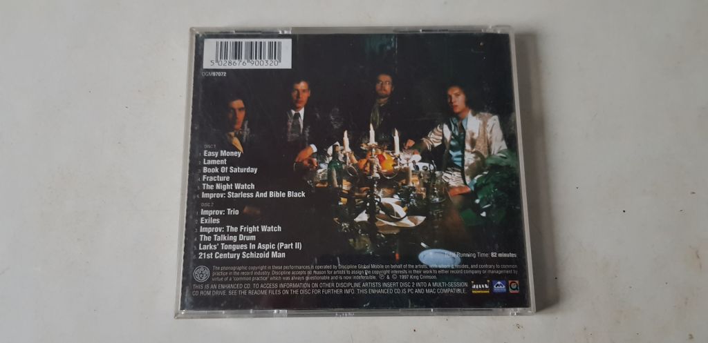 King Crimson The Night Watch 2CD фірмовий - фото фото фото 1