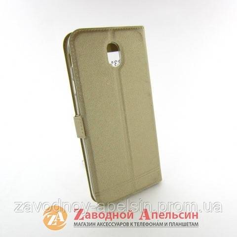 Чехол книжка Samsung J7 J730 Smart Case gold - фото фото фото 1