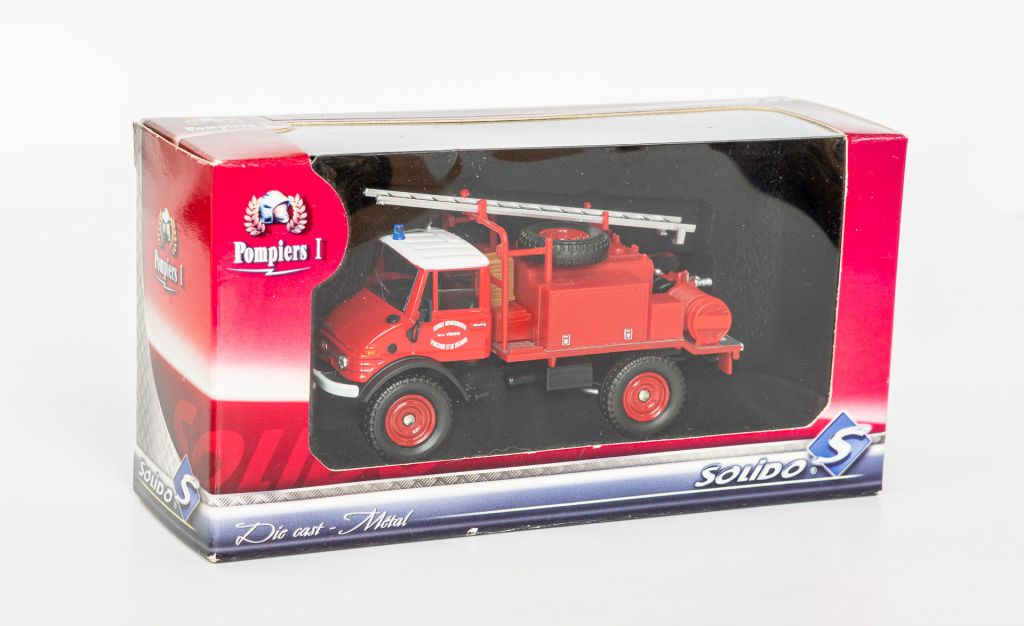 1:50 Mercedes Unimog 416 Fire Pompier I, SOLIDO 2006 - фото фото фото 0