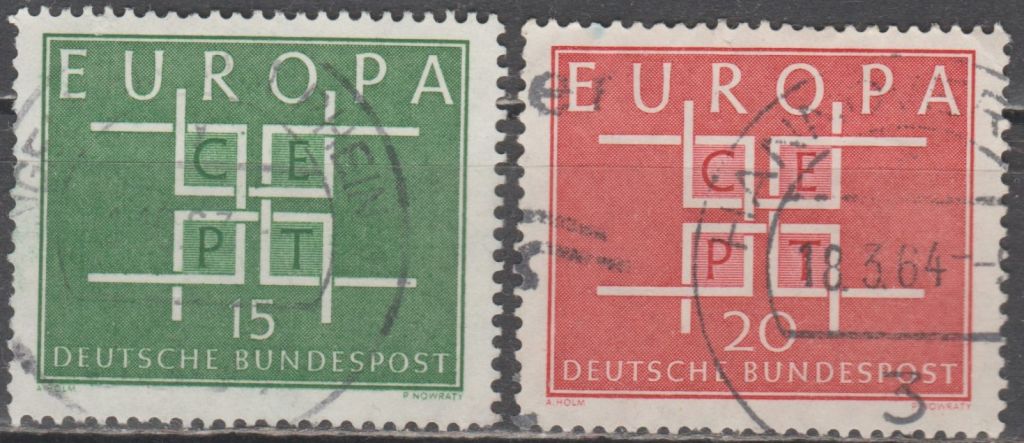 Германия Німеччина ФРН 1963 Европа СЕРТ - фото фото фото 0