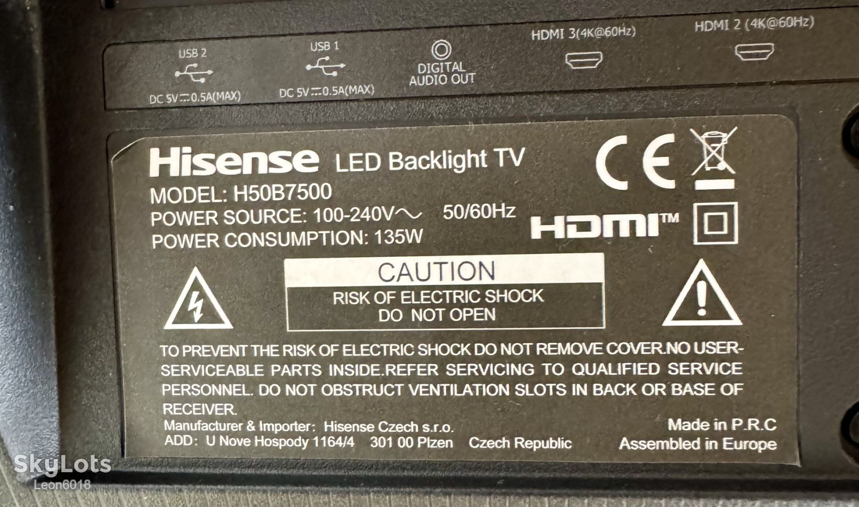 HISENSE H50B7500/SMART/4K - фото фото фото 8