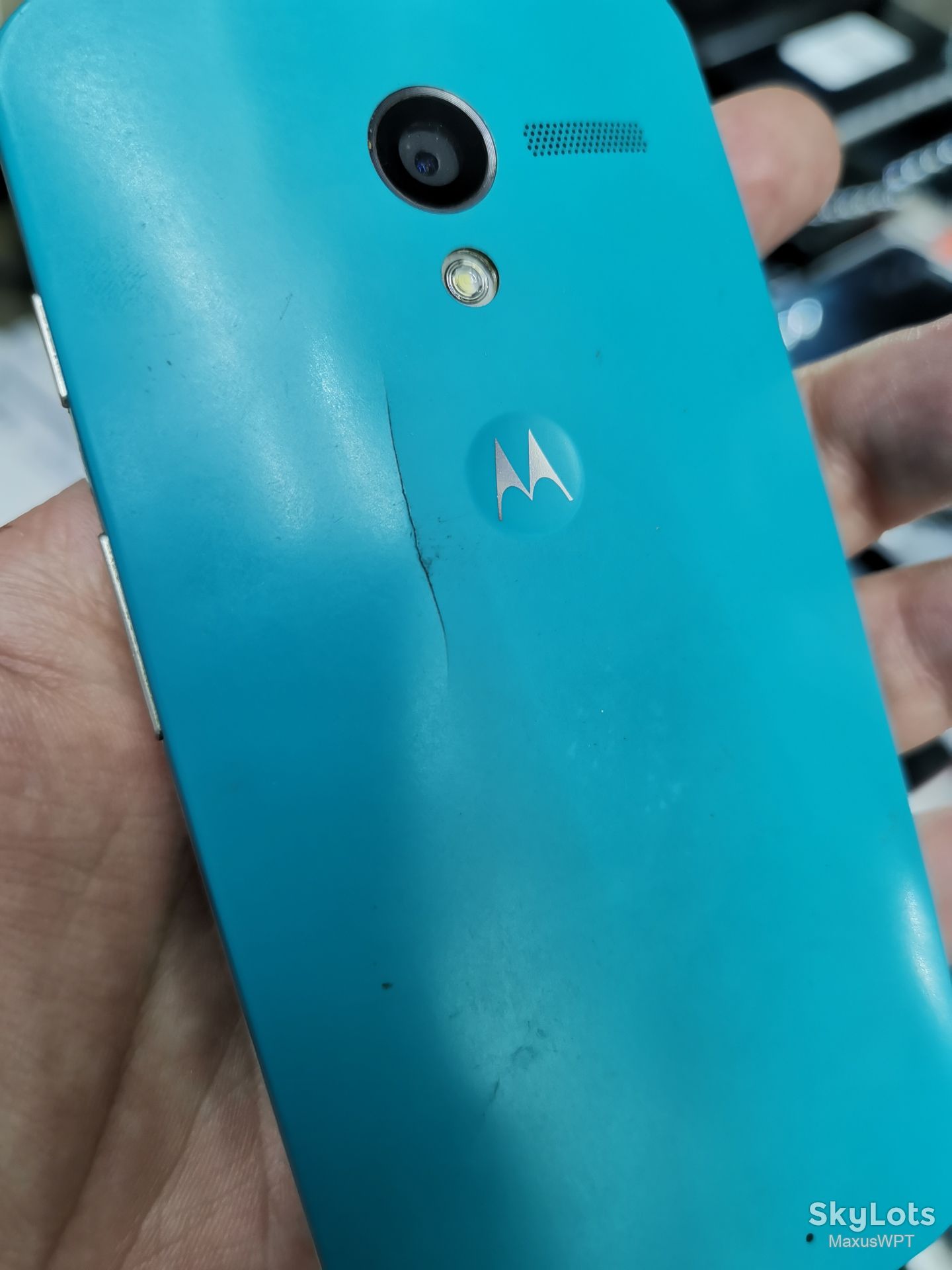 #670 sklad Motorola Moto X blue - фото фото фото 2