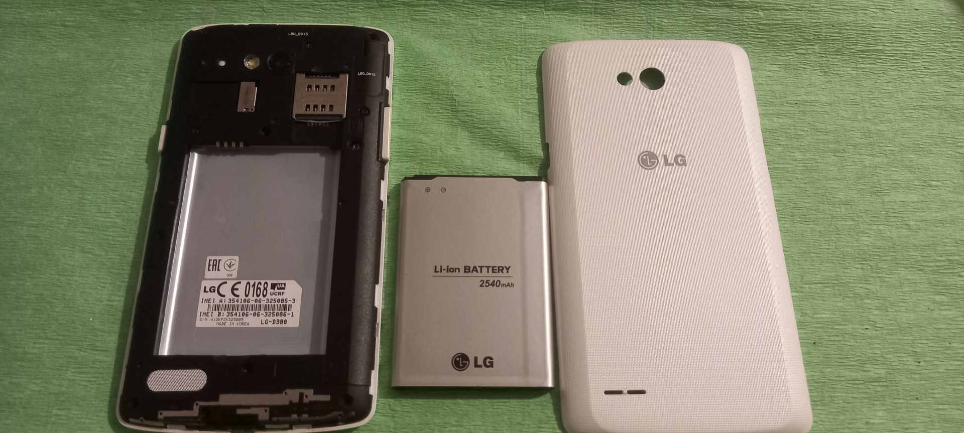 LG L80 Dual D380 неисправный - фото фото фото 4