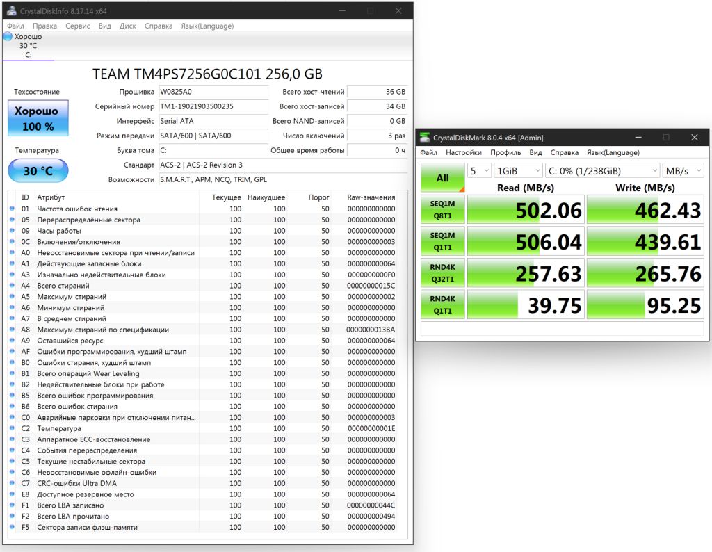 SSD TeamGroup 256Gb TLC M.2 2242 SATA3 - фото фото фото 1