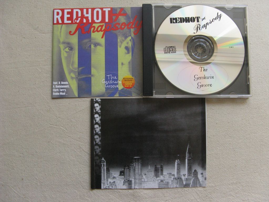 CD Джаз. Red Hot+Rhapsody. The Gershwin Groove. 1998. - фото фото фото 1