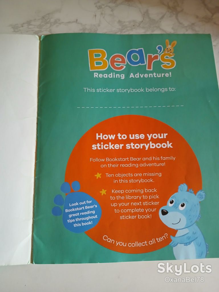 Malley, Gemma Bear s Reading Adventure Ведмежа читацька пригода - фото фото фото 1
