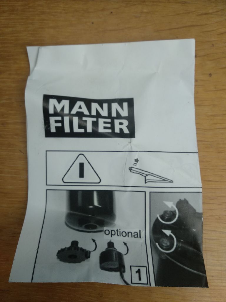 Фільтр паливний MANN PU9009ZKIT - фото фото фото 6