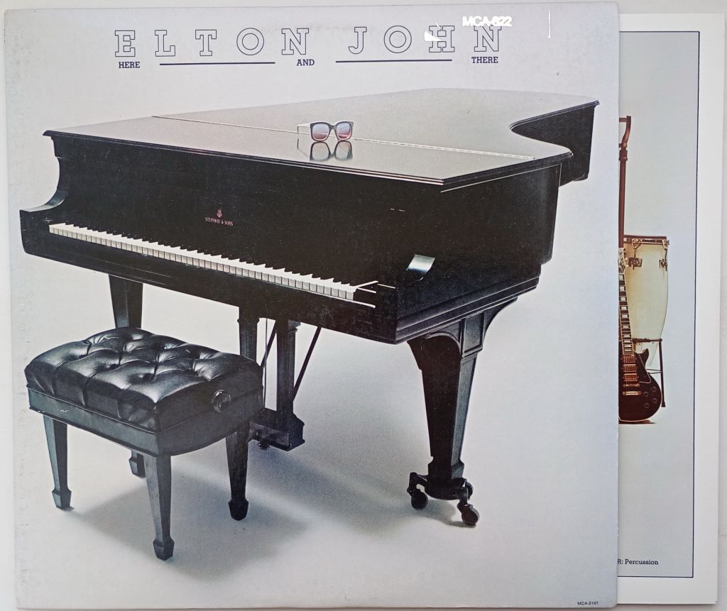 ELTON JOHN Here And There LP VG++/EX - фото фото фото 0