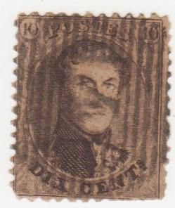 Бельгия 1863  г. № 11 гашеная - фото фото фото 0
