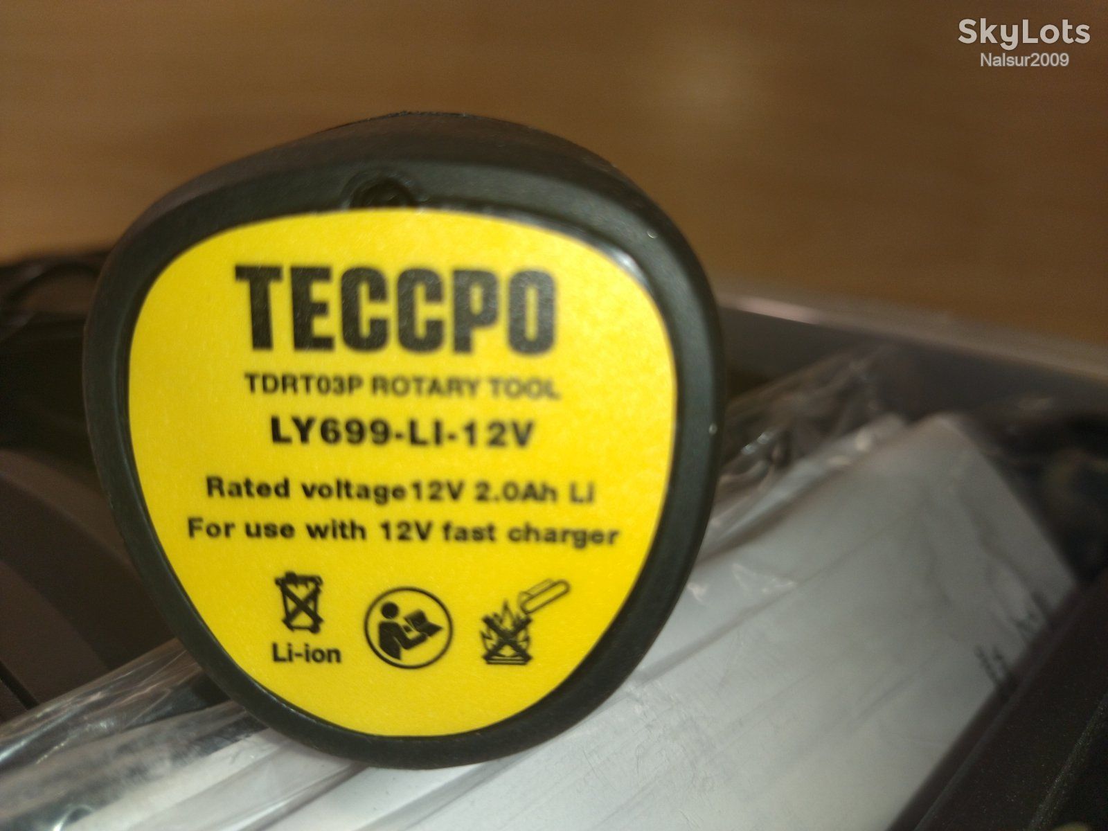 ГРАВЕР АККУМУЛЯТОРНЫЙ TECCPO Cordless Rotary Tool TDRT03P из Германии. - фото фото фото 12