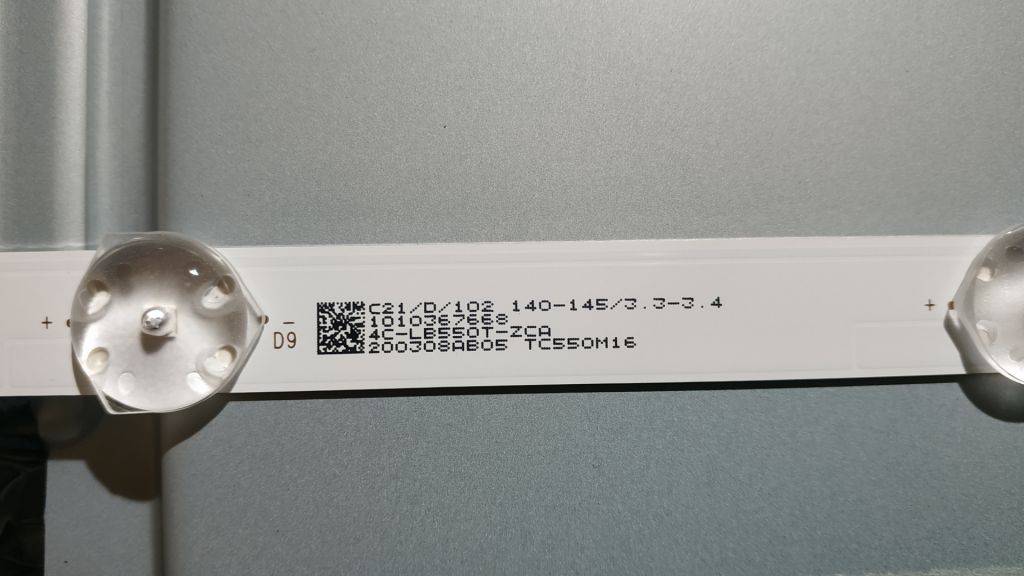 LED підсвітка TCL55D12-ZC52AG-01  , від телевізора Mi L55M5-5ARU . Стринги. - фото фото фото 1