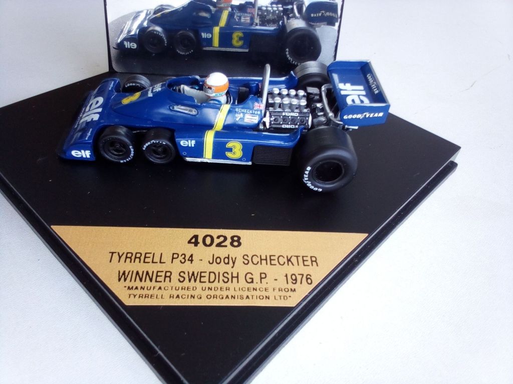 Quartzo F1 Tyrrell P34 Swedish GP Winner 1978 1/43 - фото фото фото 0