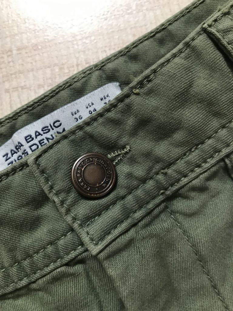Модные джинсы zara basic z1975 denim. 36, 38 евро - фото фото фото 6
