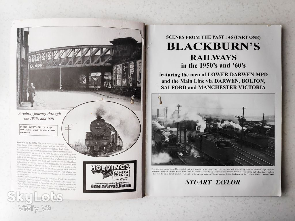 Stuart Taylor. Blackburns Railways in The 1950s and 60s. - фото фото фото 4