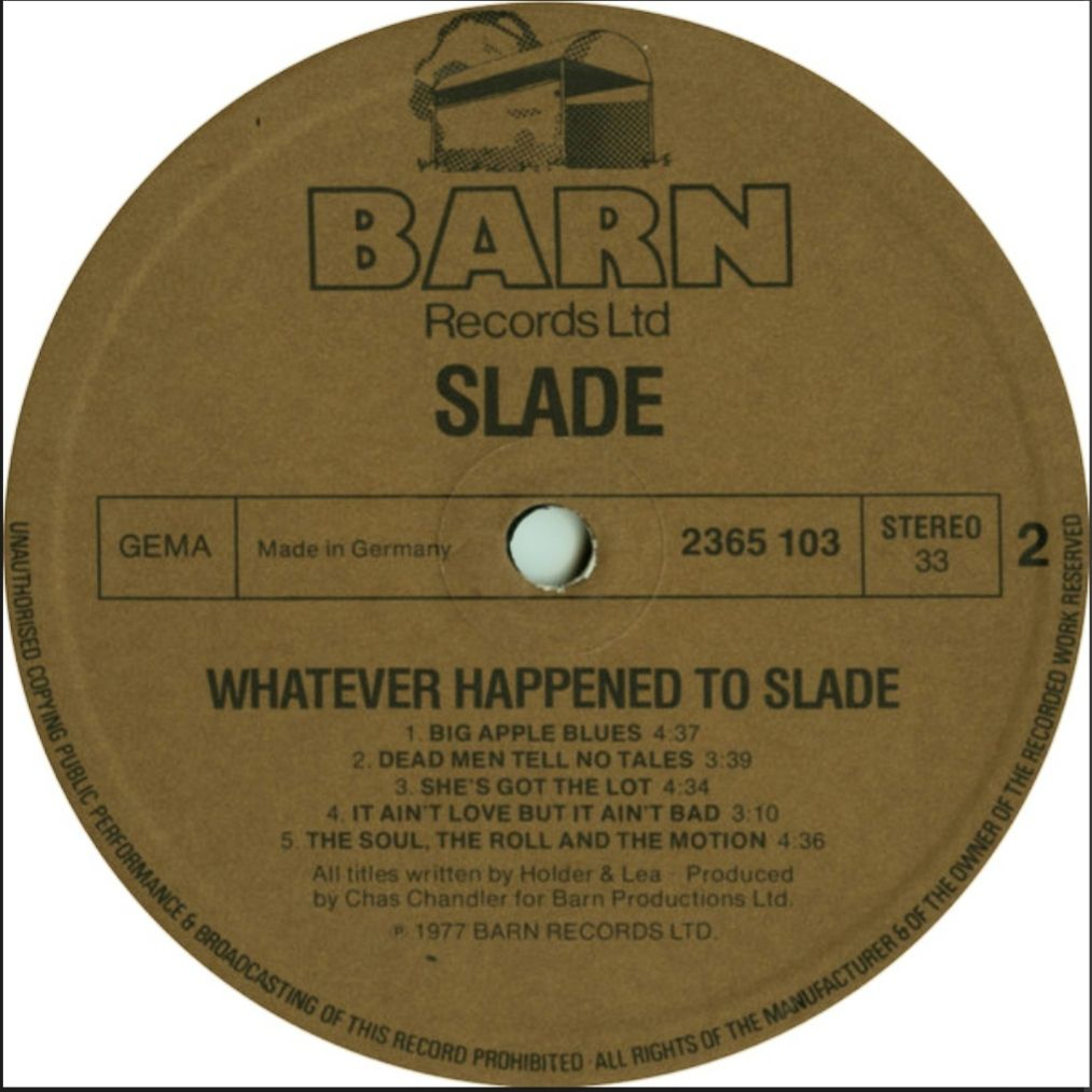 Slade - Whatever Happened To Slade? - 1977.  (LP). 12. Vinyl. Пластинка. Germany - фото фото фото 5