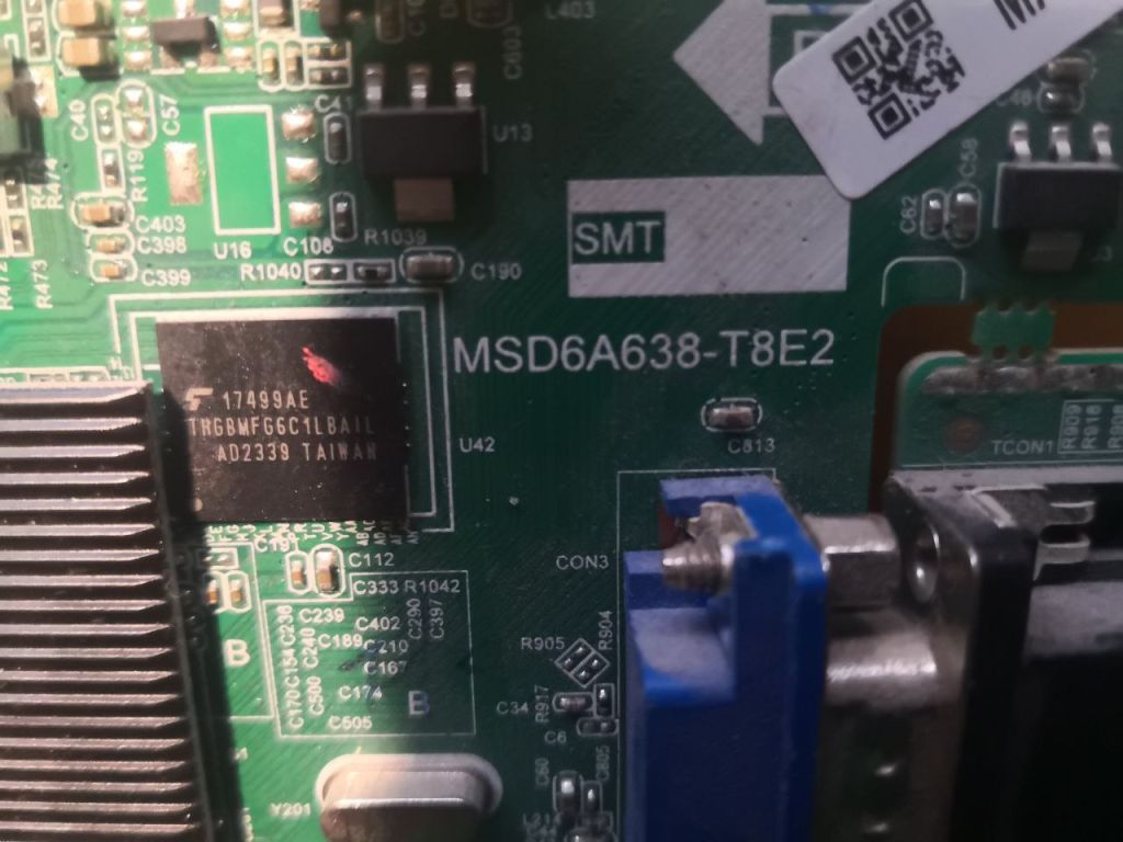 (m52)_Плата main MSD6A638-T8E2 до телевізора Romsat - фото фото фото 1