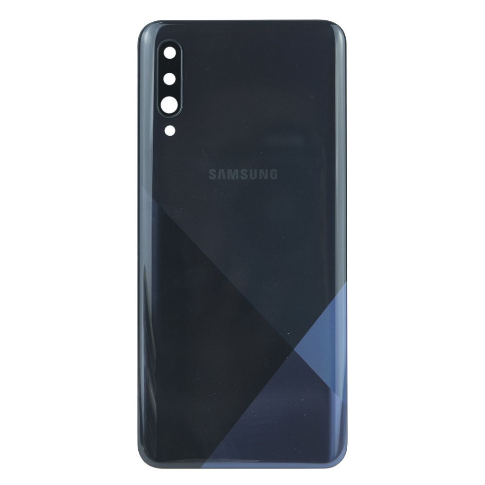 Задня частина корпусу Samsung Galaxy A30S SM-A307 Black  (з склом камери) - фото фото фото 0