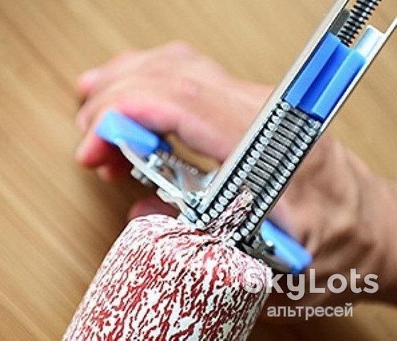 скобообтискний інструмент. скобообтискні кліщі.  скобозатискач. кліпсатор скобообжиматель для кліток птиці та кроликів - фото фото фото 1