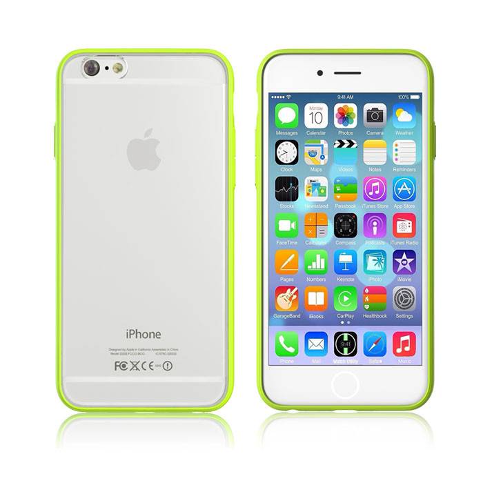 Чехол Devia для iPhone 6/6S Hybrid Lemon Green - фото фото фото 0