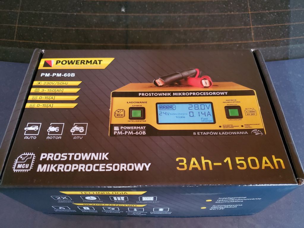 Зарядний пристрій для акумуляторів  (різних) Powermat 6V- 24V PM-PM-60B - фото фото фото 1