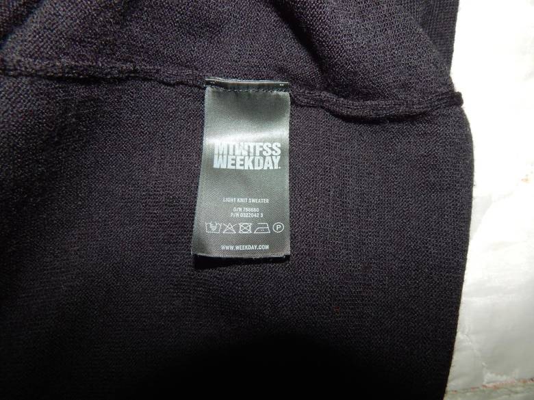 Свитер мужской шерстяной MTWTFSSWEEKDAY collection р.48 041SM (только в указанном размере, только 1  - фото фото фото 6