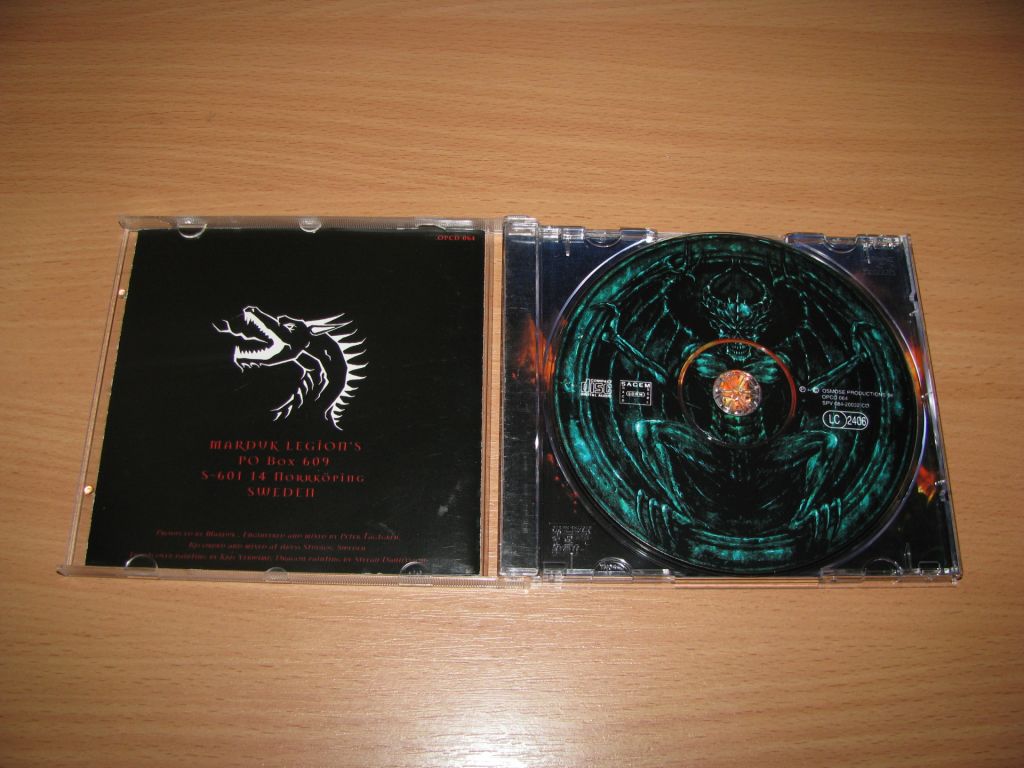 MARDUK - Nightwing   (1998 Osmose 1st press) - фото фото фото 1