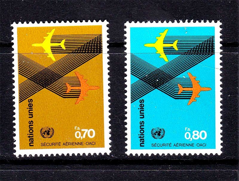 Авиация . ООН / UN 1990 г MNH - - фото фото фото 0