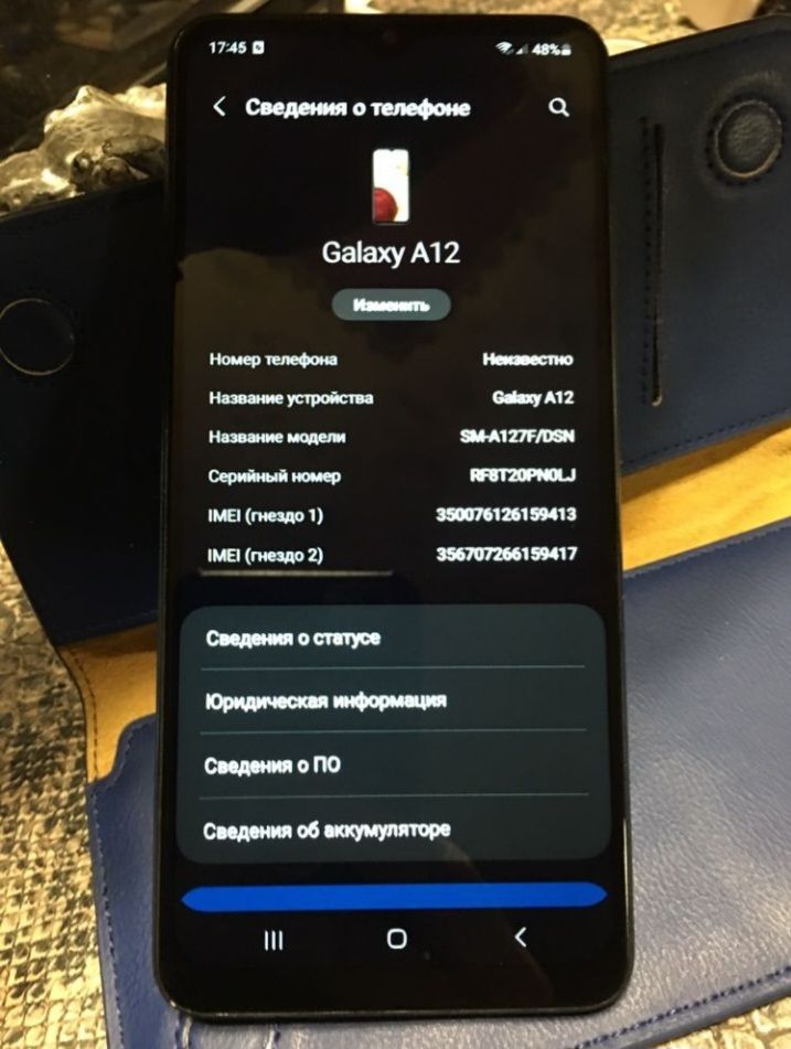 Samsung Galaxy A12  Sm 127f  64 Gb Оригинал - фото фото фото 5