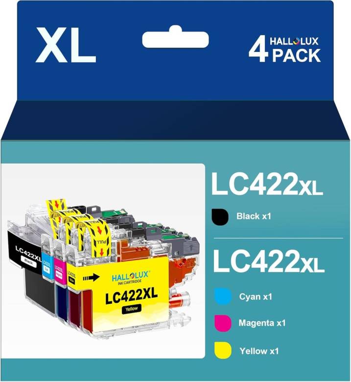 HALLOLUX LC422 LC422XL Совместимый чернильный картридж - фото фото фото 0