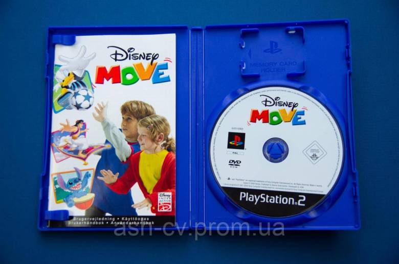 Диск для Playstation 2, гра Disney Move - фото фото фото 3