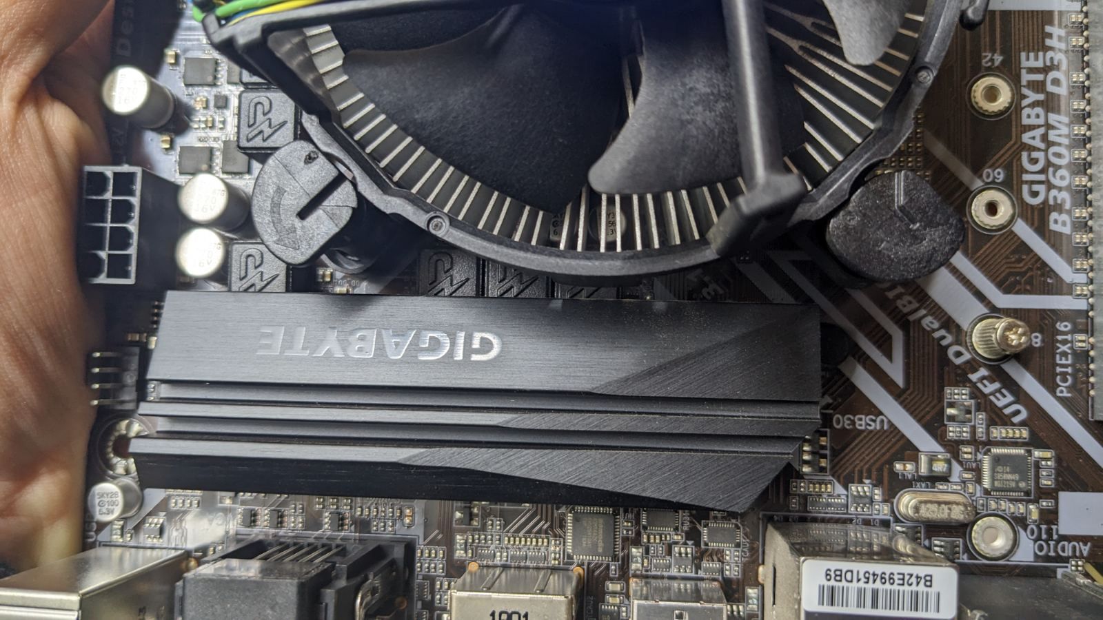Комплект gigabyte B360 + intel i5-8500 6-ядра + кулер - фото фото фото 3