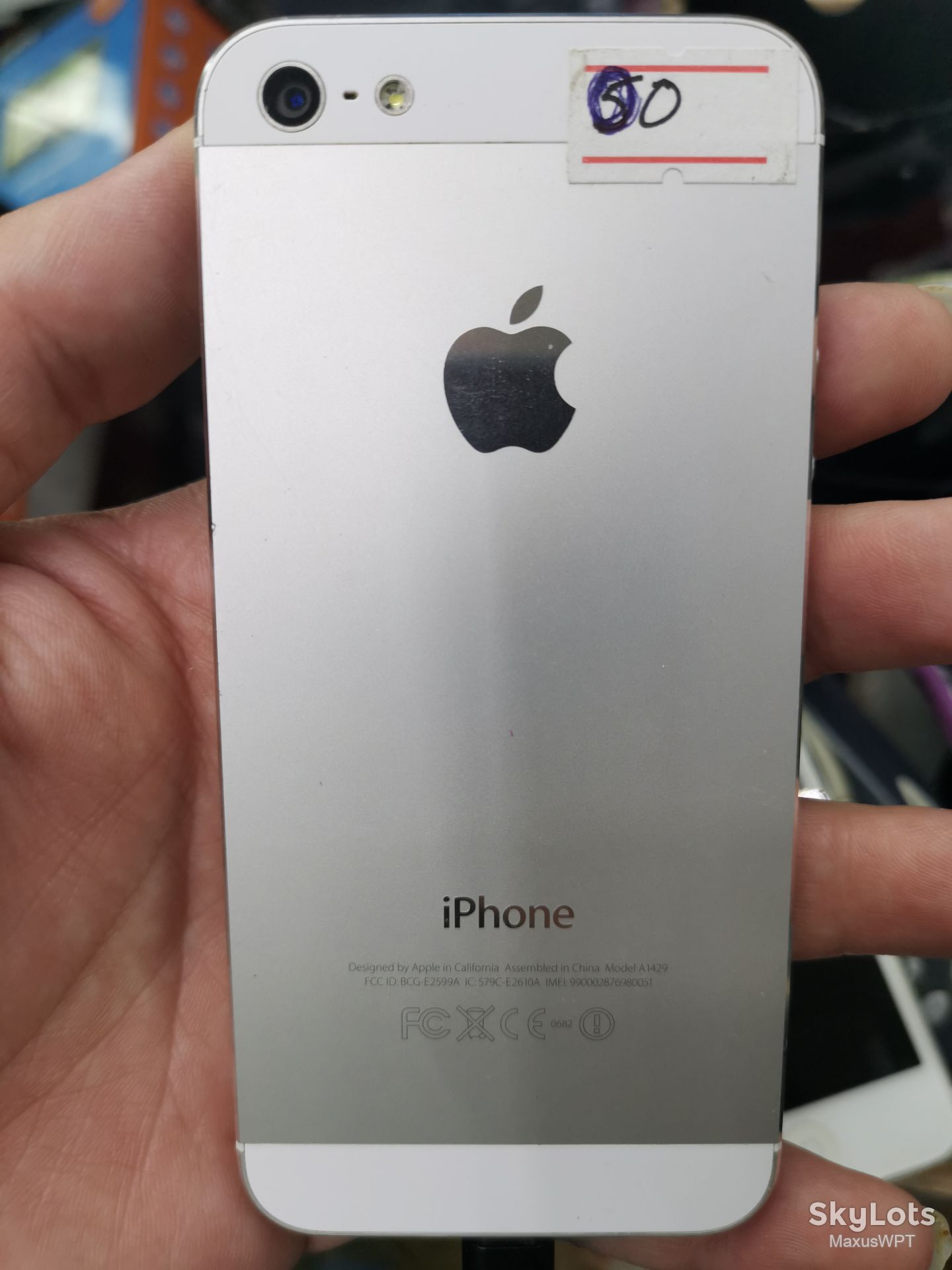 #2002 sklad iphone 5 silver - фото фото фото 3