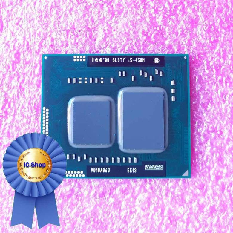 Микросхема SLBTY ( Intel CPU  i5-450M ) - гарантия на чип 1 мес. - фото фото фото 0