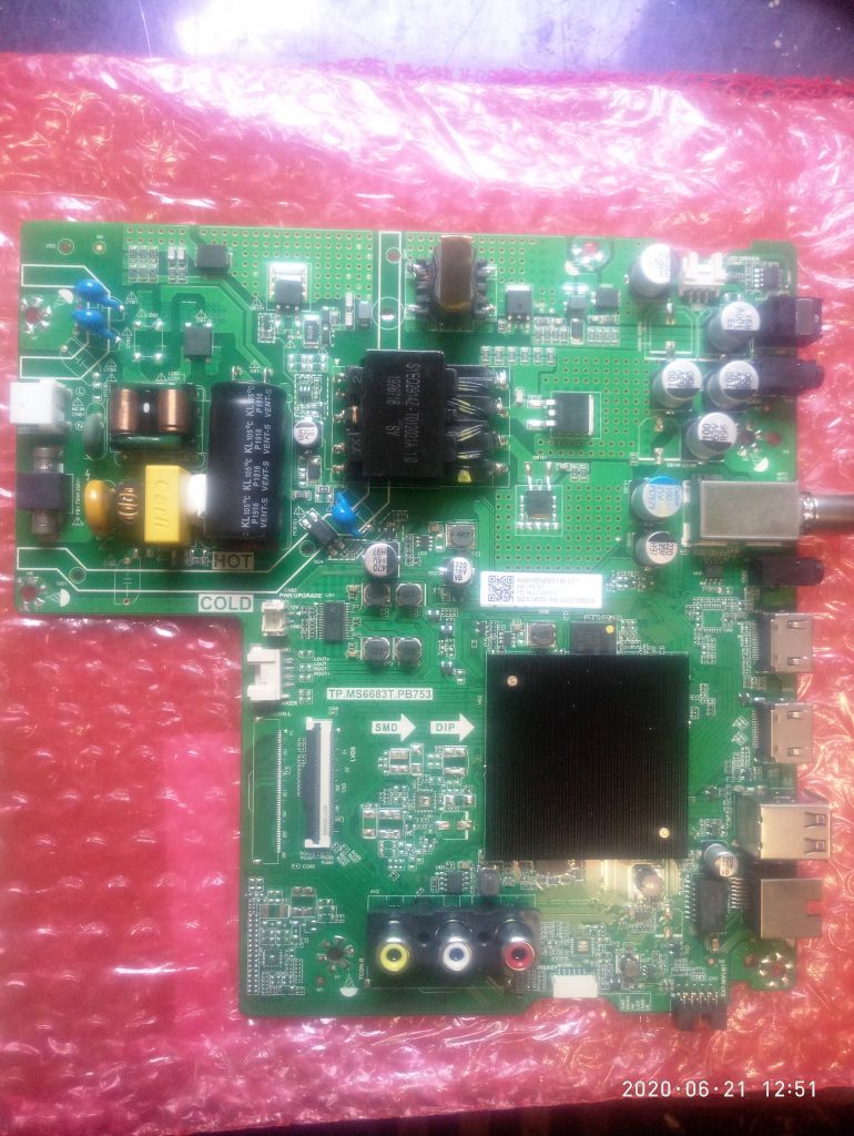 Main board  TP.MS6683T.PB753, HISENSE 40B6600PA, - фото фото фото 1