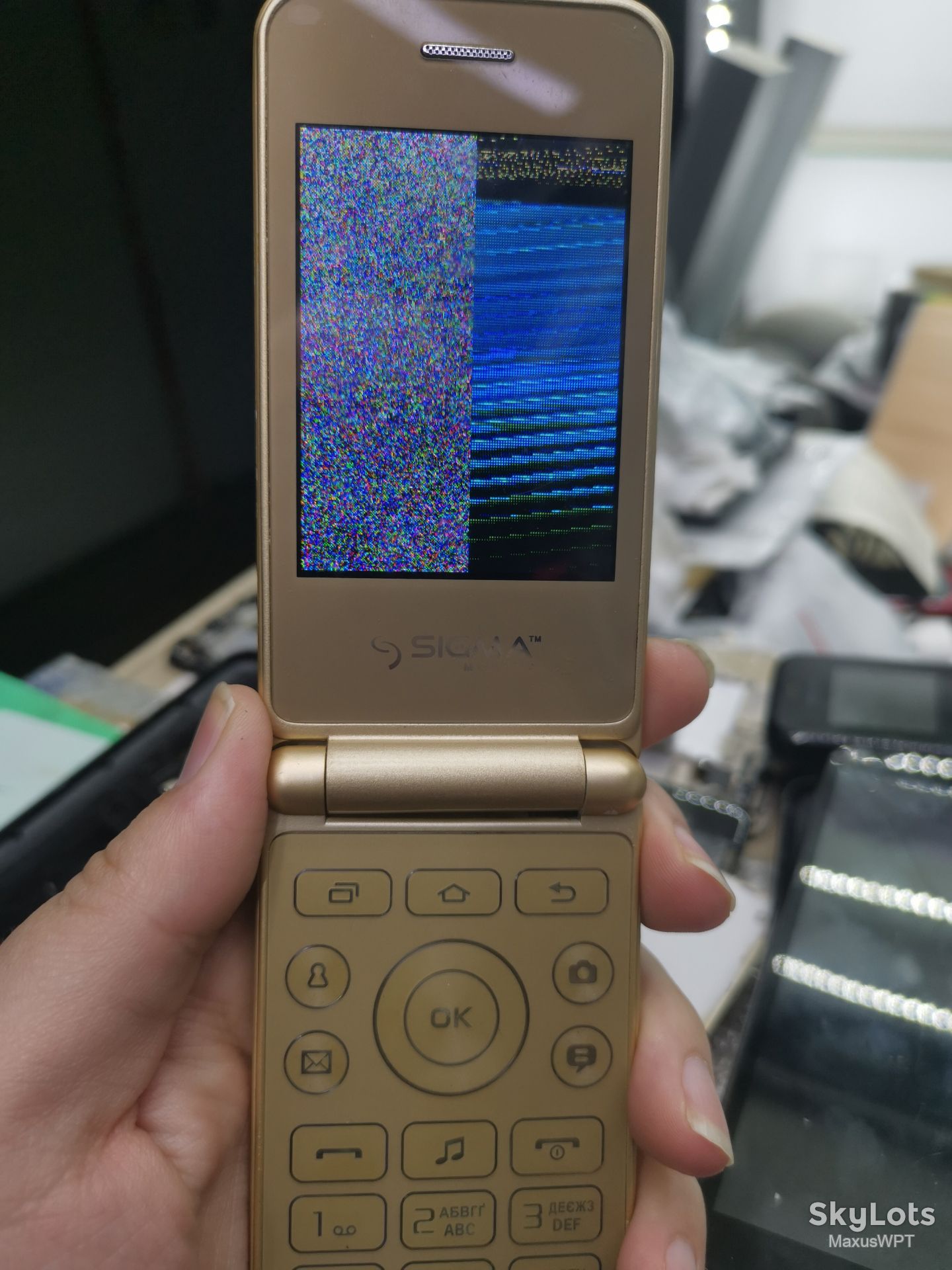 #1280 Sklad Sigma X-Style 28 flip gold - фото фото фото 0