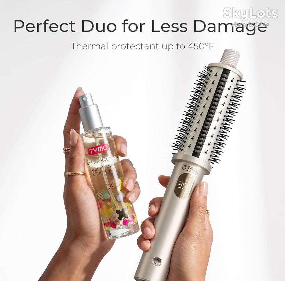 Термощітка для завивки TYMO STYLUX PRO HC315G. Thermal Brush 70W. Браш. - фото фото фото 6