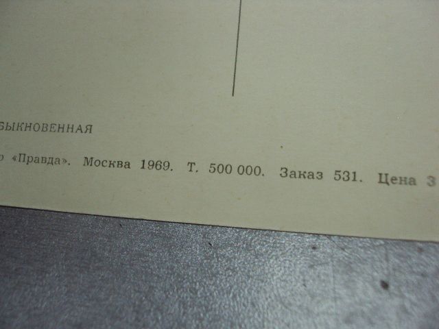 открытка рябина обыкновенная 1969 №4446 - фото фото фото 4
