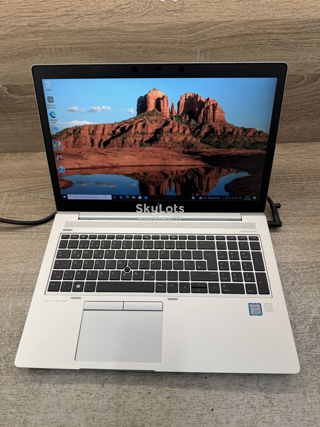ноутбук hp 850 g5 intel core i5-8gen-4gb ram ddr4-№ss202 - фото фото фото 0