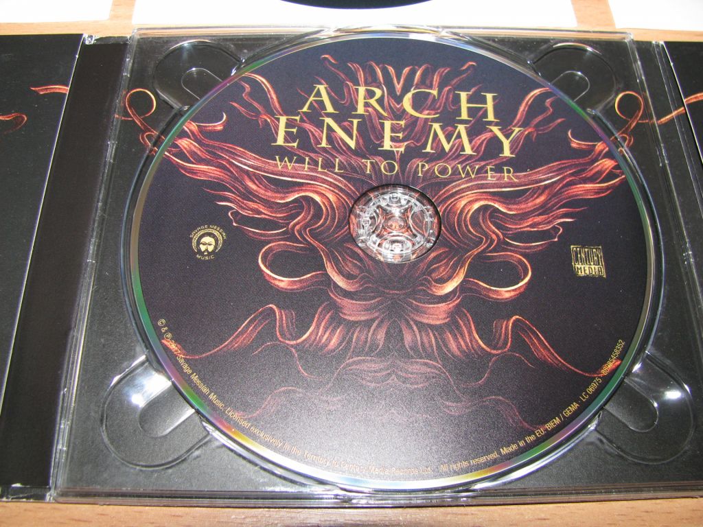 ARCH ENEMY - Will To Power  (2017 Century Media LIMITED DIGI + 3stickers) - фото фото фото 2