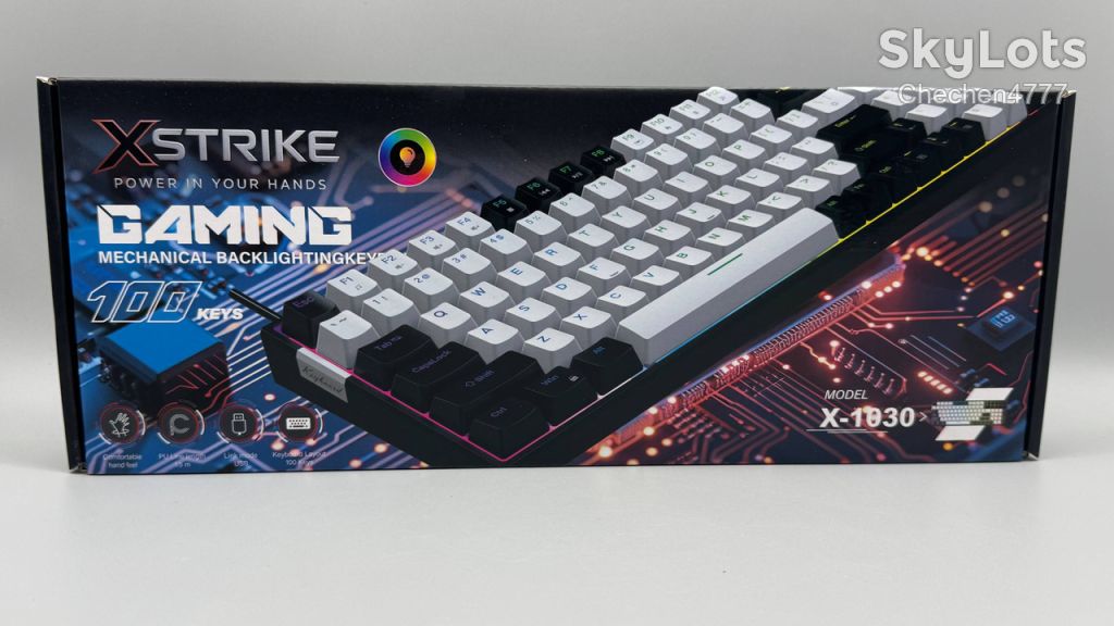 Клавіатура XSTRIKE XS-1030 МЕХАНІЧНА RGB USB 100 keys - фото фото фото 2