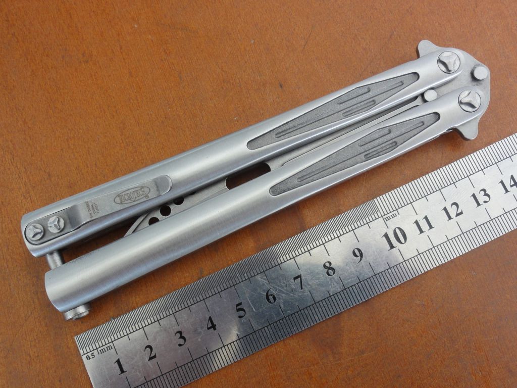 Microtech Tachyon III – Тренер, BALISONG BUTTERFLY   (REPLICA), 440C, в наличии - фото фото фото 9