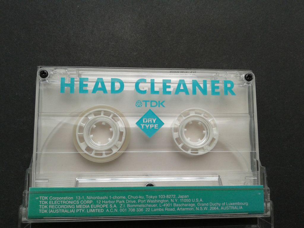 Чистящая аудиокассета TDK Head Cleaner - фото фото фото 0