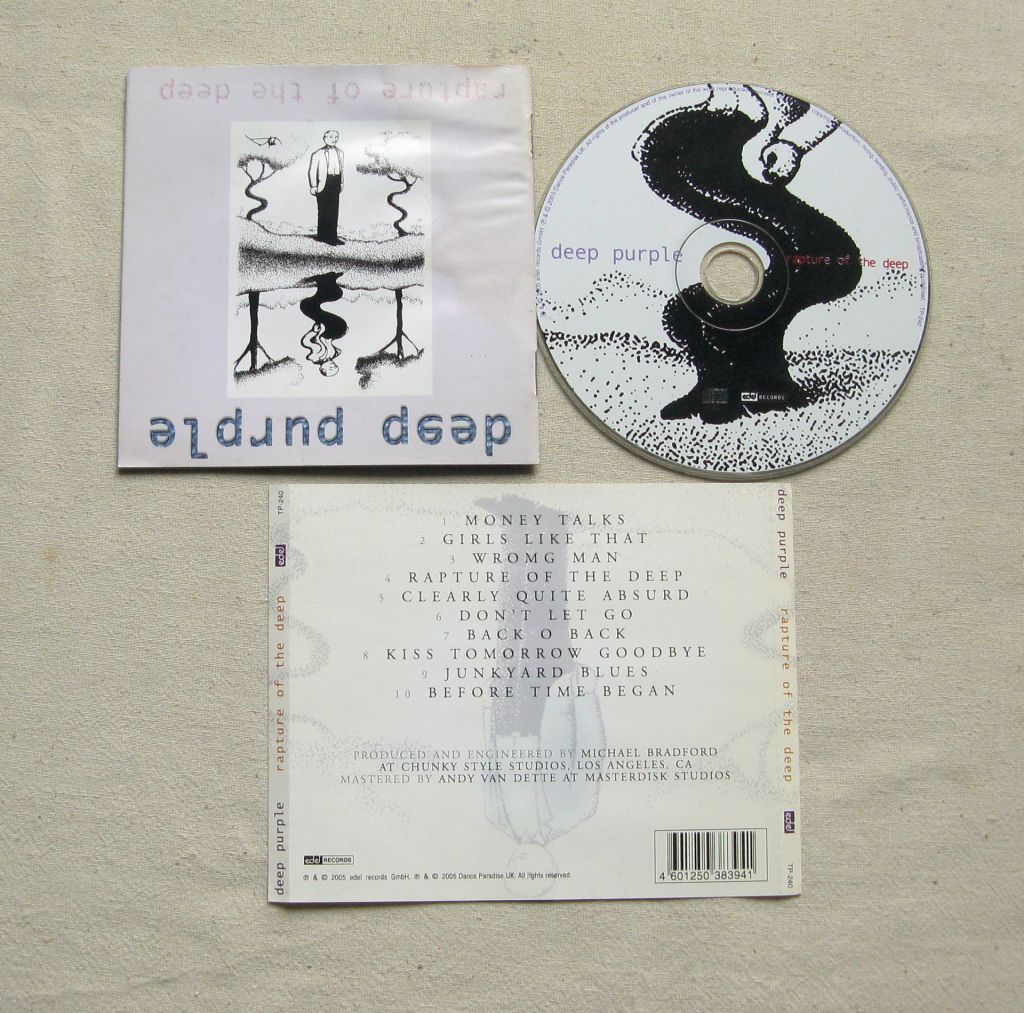 CD Deep Purple. Rapture of the Deep.2005. - фото фото фото 2
