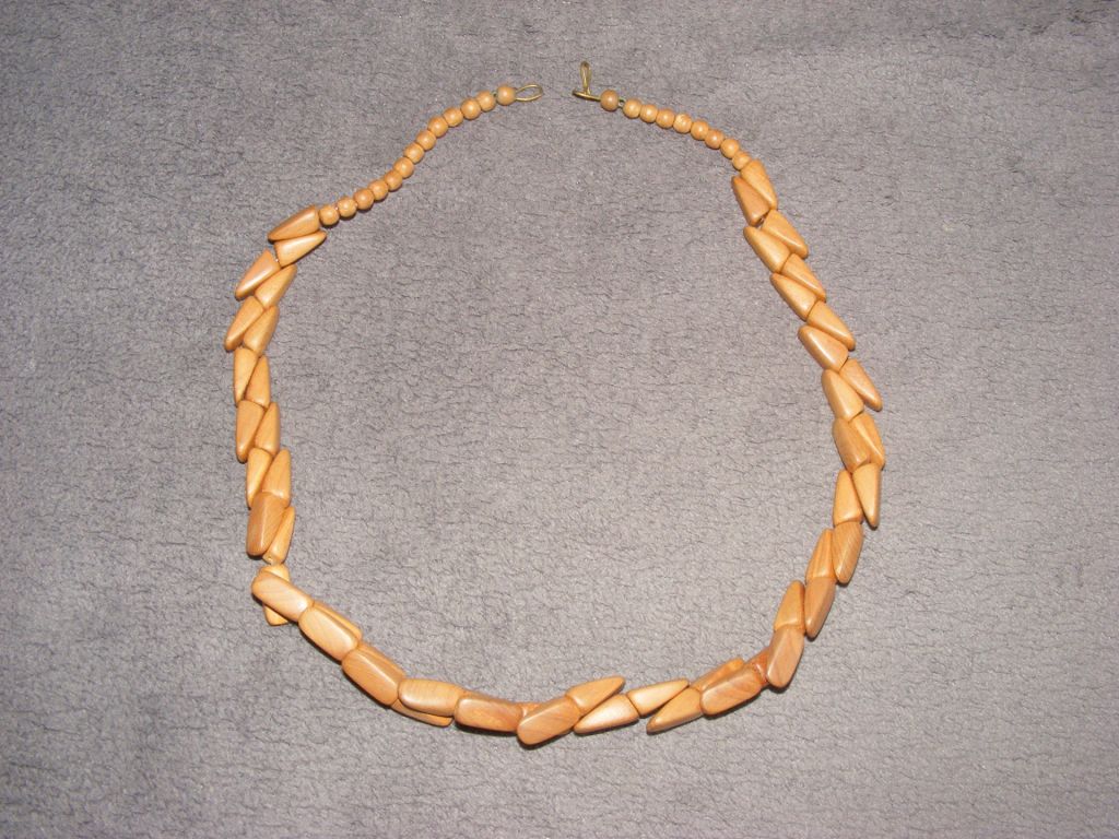 Старые деревянные бусы. - фото фото фото 0