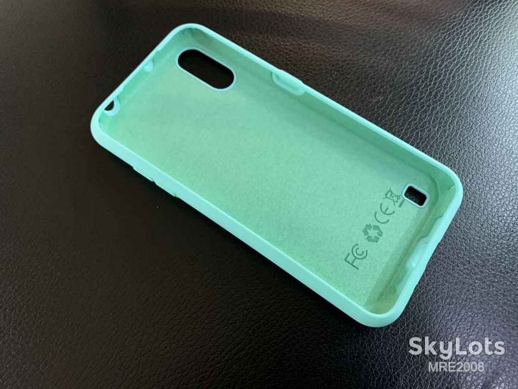 Чохол Silicone Cover для Samsung Galaxy A01 A015 mint - фото фото фото 2