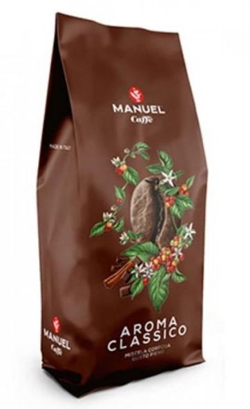 Кофе Manuel Aroma Classico зерно 30% Арабика, Италия 1кг - фото фото фото 0