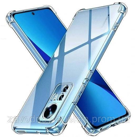 Xiaomi 12 Pro Прозрачный чехол (защита камеры + углы) - фото фото фото 0