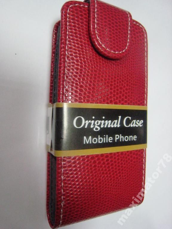 ЧЕХОЛ-КНИЖКА CHIC-CASE NOKIA 700     КРАСНЫЙ КРОКО - фото фото фото 0