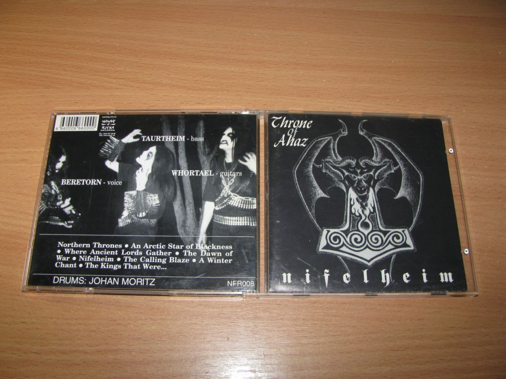 THRONE OF AHAZ - Nifelheim  (1995 No Fashion 1st press) - фото фото фото 0