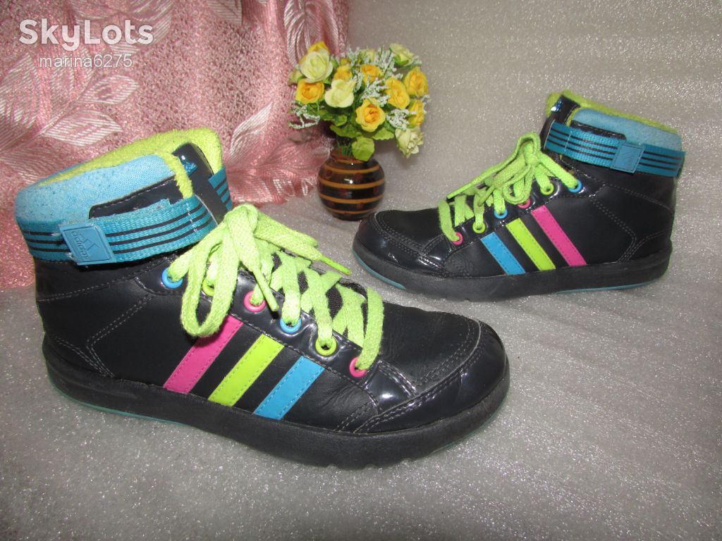 КРОССОВКИ БОТИНКИ ~ ADIDAS ~ ИНДОНЕЗИЯ оригинал р 35,5  /22,5 см - фото фото фото 0